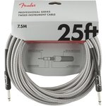 Fender Professional Cable 7,5m Tweed White