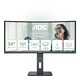 AOC CU34P3CV monitor, VA, 34", 21:9, 3440x1440, 100Hz, USB-C, HDMI, Display port, USB