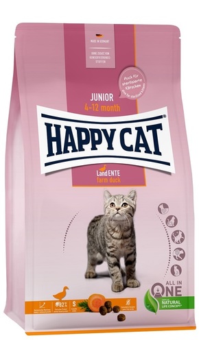 Happy Cat Junior Land Ente - Patka 300 g