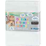 T-TOMI TETRA Cloth Diapers EXCLUSIVE COLLECTION White platnene pelene White 70x70 cm 5 kom
