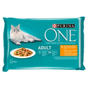 Purina ONE Adult mokra hrana za mačke 12 x (4 x 85 g)