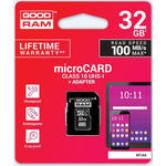 GoodRam memorijska kartica microSD 32GB + SD adapter (500305)