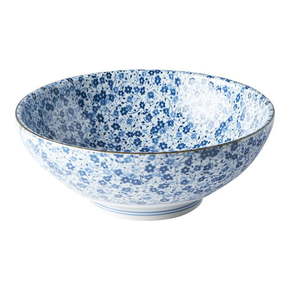Plavo-bijela keramička zdjela MIJ Daisy