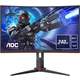 AOC C27G2ZU monitor, VA, 27", 16:9, 1920x1080, 240Hz, HDMI, Display port, USB
