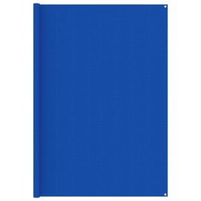 VidaXL Tepih za šator 250 x 600 cm plavi HDPE