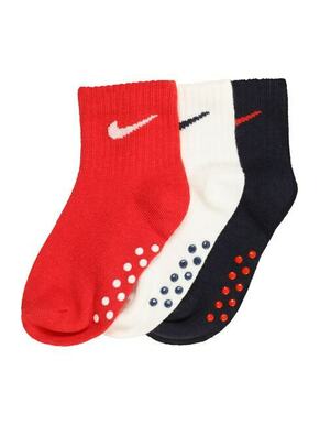 Nike Sportswear Čarape morsko plava / svijetlocrvena / bijela