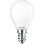 Philips Lighting 77771500 LED Energetska učinkovitost 2021 F (A - G) E14 oblik kapi 4.3 W = 40 W toplo bijela (Ø x D) 4.5 cm x 8.2 cm 2 St.