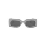 Pull&amp;Bear Sunčane naočale antracit siva / bijela