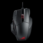 Asus ROG Spatha gaming miš, laserski/optički, bežični, 0000 dpi/19000 dpi, 50G, 1ms, 1000 Hz, bež/crni