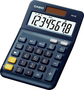 Casio MS-8E stolni kalkulator tamnoplava Zaslon (broj mjesta): 8 solarno napajanje (D x Š) 101 mm x 149 mm