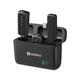 SANDBERG Streamer USB-C Wireless mikrofon set 2 kom 126-55