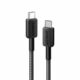 Anker 322 USB-C to USB-C braided cable 1.8m black