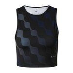 ADIDAS PERFORMANCE Sportski top crno plava / siva / kameno siva / crna / bijela