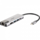 Docking station D-LINK DUB-M520, USB-C na 2x USB 3.1, HDMI, G-LAN, za notebook