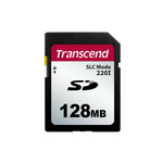 Transcend 128MB SD220I MLC industrijska memorijska kartica (SLC mod), 22MB/s R, 20MB/s W, crna