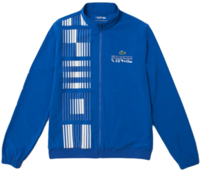 Muška sportski pulover Lacoste SPORT x Novak Djokovic Track Jacket - blue/white