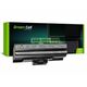 Green Cell (SY03) baterija 4400 mAh,10.8V (11.1V) VGP-BPS13 VGP-BPS21 za SONY VAIO VGN-FW PCG-31311M VGN-FW21E