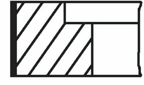 Komplet klipnih prstenova MAHLE 029 90 N0