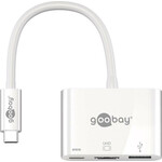 Adapter GOOBAY, USB C (M) na USB C (Ž), USB A 3.0 (Ž), HDMI (Ž)