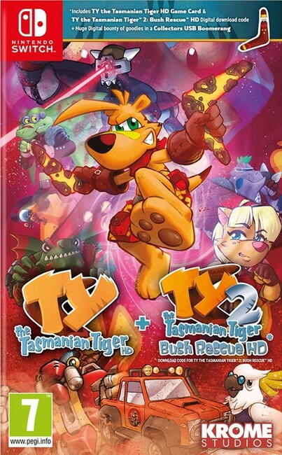 Nintendo switch ty shop the tasmanian tiger