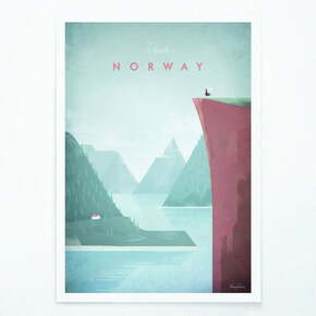 Poster Travelposter Norway