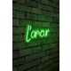Ukrasna plastična LED rasvjeta, L'amour - Green
