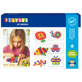 PlayBox: Set za izradu šarenih mozaika s 120 dijelova