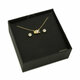 Set ogrlica i naušnice Coach Signature Necklace &amp; Earring Set 37412845GLD110 Zlatna