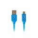 Lanberg Kabel USB 2.0 Micro -B (M) - A (M) 1M QC