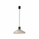 FARO 68595-1L | Kombo Faro visilice svjetiljka 1x E27 crno mat, sivo