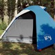 vidaXL Šator za kampiranje za 2 osobe plavi 264x210x125 cm taft 185T