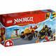 LEGO® Ninjago: Kai i Ras bitka automobila i bicikla (71789)