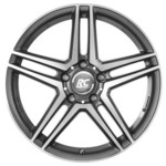 Aluminijski naplatak RC Design RC D17 6,5x16 5/112 ET44 D4 Himalaya Grey Voll Poliert - EAN kod 4250996324567