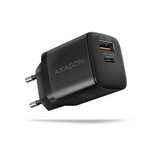 AXAGON ACU-PQ30 Sil mrežni punjač 30W, 2x porta (USB-A + USB-C), PD3.0/PPS/QC4+/AFC/Apple, crni