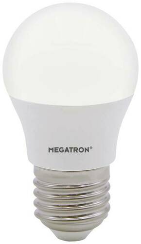 Megatron MT65003 LED Energetska učinkovitost 2021 F (A - G) E27 oblik kapi 5.5 W toplo bijela (Ø x D) 45 mm x 78 mm 1 St.