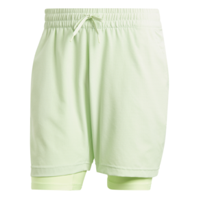 Muške kratke hlače Adidas Tennis Heat.Rdy Shorts And Inner Shorts Set - semi green spark/green spark