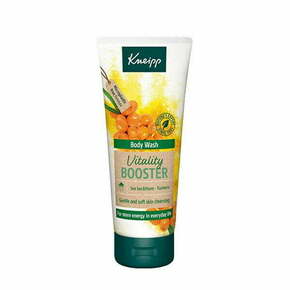 Kneipp Vitality Booster osvježavajući gel za tuširanje s mirisom krkavine i kurkume 200 ml za žene