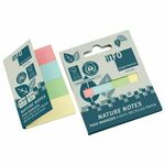 ZASTAVICA 20X50MM 4BOJEX40L PAPIR NATURE GLOBAL NOTES SORTO BLISTER