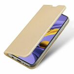 Premium DuxDucis® Skinpro Preklopna futrola za Samsung Galaxy S21 Ultra Zlatna