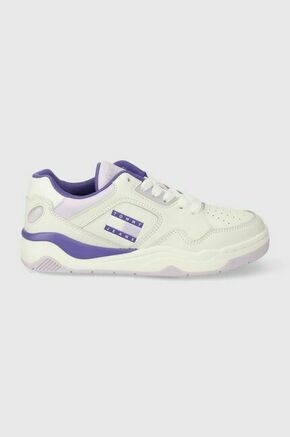 Tenisice Tommy Jeans Tjw New Basket Sneaker Lc EN0EN02524 Lavender Flower W06