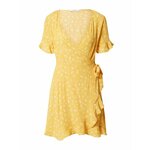 ABOUT YOU Ljetna haljina 'Jasmina' žuta / bijela