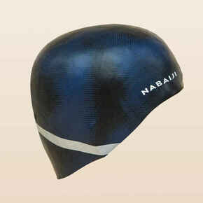 Silikonska kapa za plivanje 500 crna
