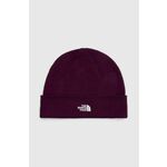 Kapa The North Face Norm Shallow BeanieNF0A5FVZI0H1 Boysenberry