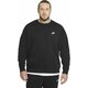 Nike Club Crew Mens Fleece Black/White 2XL Dukserica za fitnes