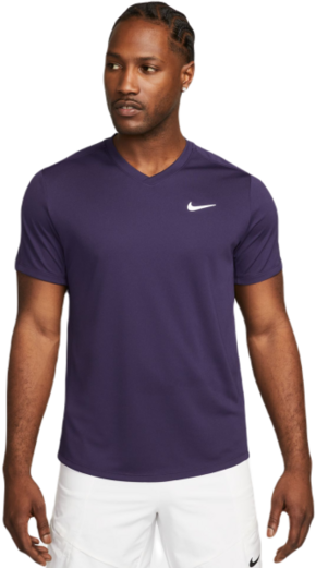 Muška majica Nike Court Dri-Fit Victory - purple ink/purple ink/white