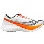 Saucony Endorphin Pro 4 Mens Shoes White/Black 42 Obuća za trčanje na cesti