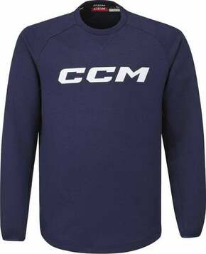CCM Locker Room Fleece Crew SR Navy XL SR Duksa za hokej