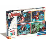 Marvel: Osvetnici 4u1 Supercolor puzzle - Clementoni