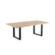 Blagovaonski stol MATCH IT - Sastavite svoj stol!-180 x 90 cm-Prirodni rub-U