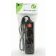 GEMBIRD GEMBIRD UPS power strip 3 Schuko sockets fused switch 16 A C14 plug 0.6 m cable